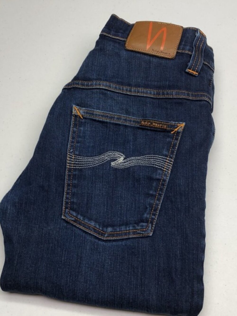 MENS NUDIE SLIM FINN SKINNY JEANS 32x34 ⭐️